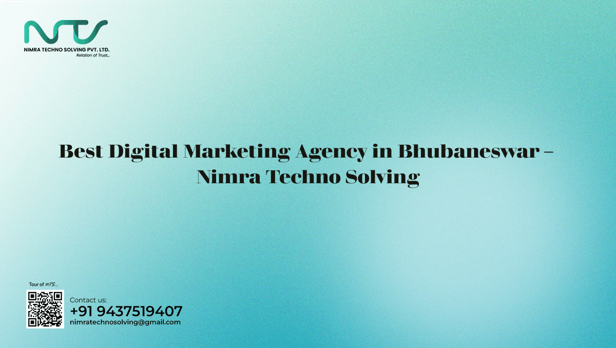 Team at Nimra Techno Solving working on digital marketing strategies in Bhubaneswar