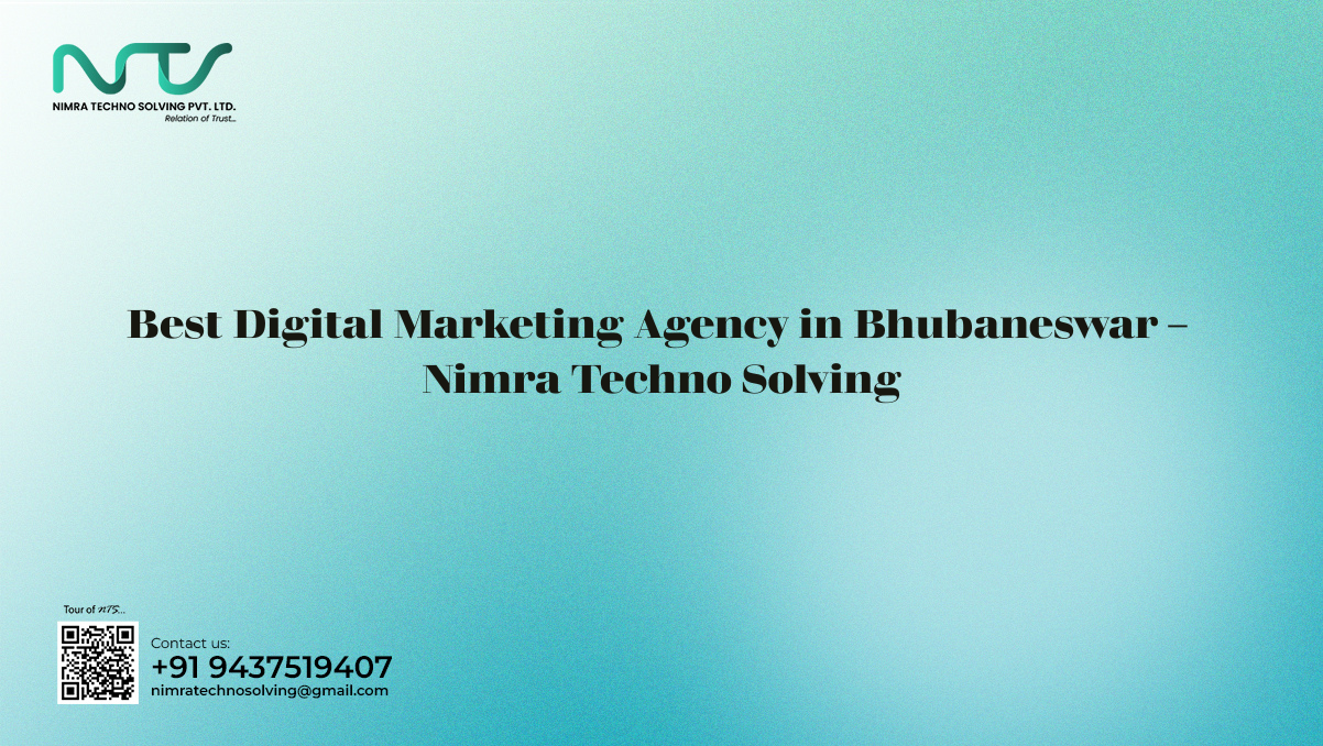 Team at Nimra Techno Solving working on digital marketing strategies in Bhubaneswar