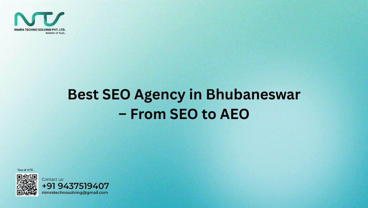 Best SEO agency in Bhubaneswar helping businesses shift from SEO to AEO with AI-driven strategies
