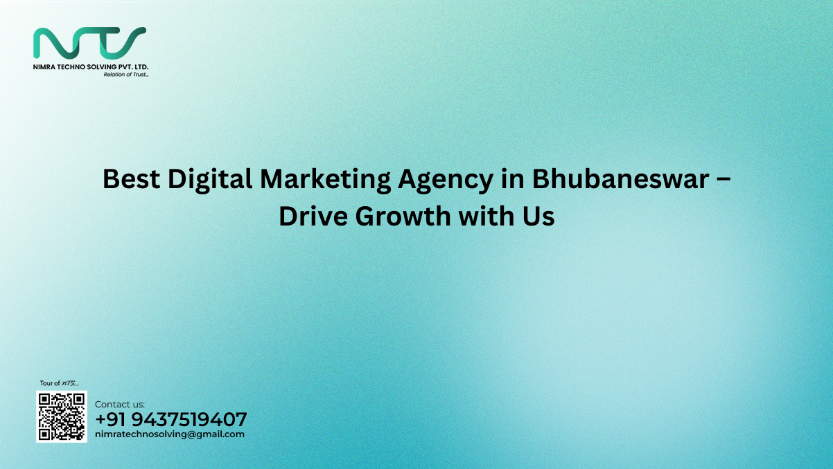 Best digital marketing agency in Bhubaneswar offering SEO, social media, and branding solutions