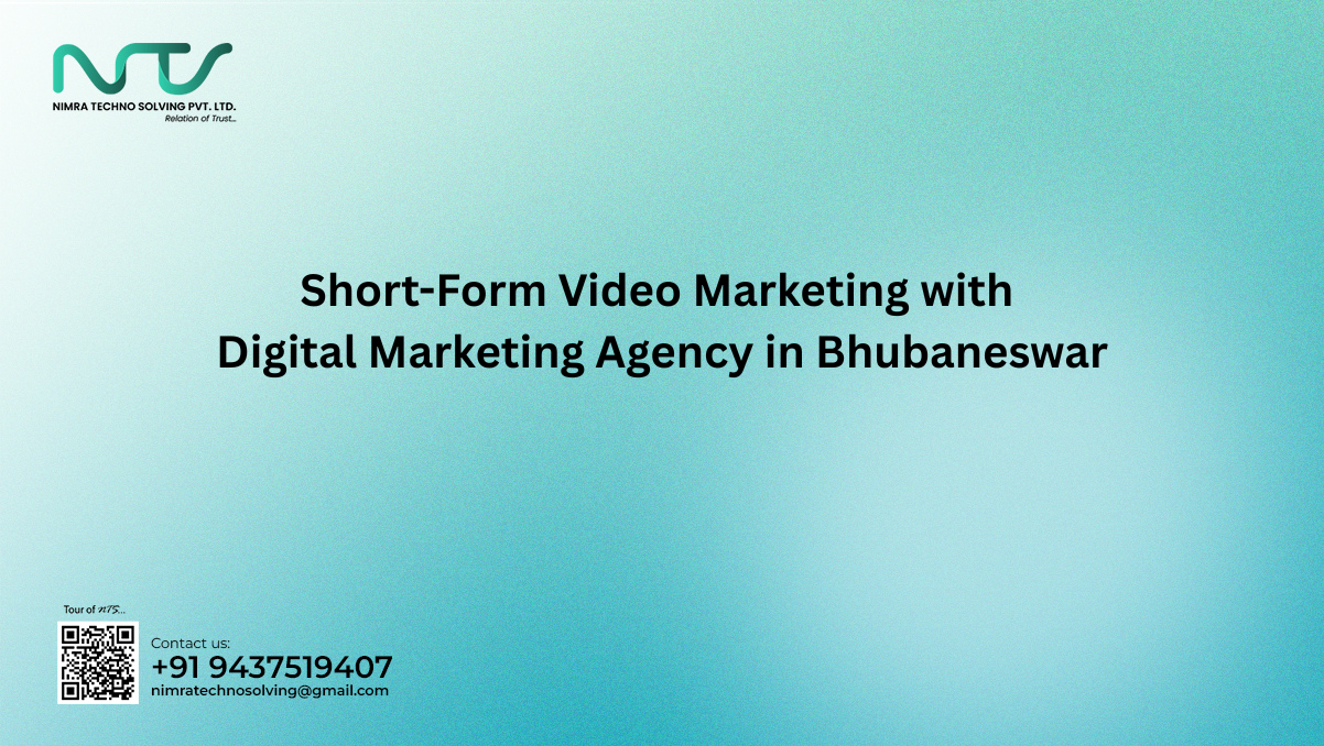 Digital marketing agency in Bhubaneswar using short-form video marketing on Reels and YouTube Shorts
