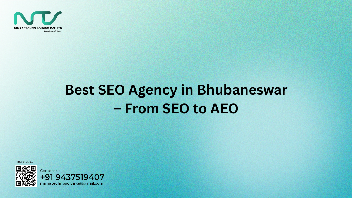 Best SEO agency in Bhubaneswar helping businesses shift from SEO to AEO with AI-driven strategies